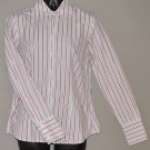 ANN TAYLOR LOFT Women's l/s striped fitted button up dress shirt 2