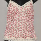 EXPRESS Women's lined floral print spaghetti strap camisole MEDIUM
