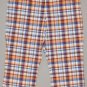 AMERICAN EAGLE Women's flat front plaid capri’s with slit cuffs 8