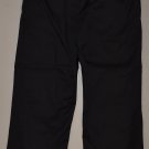 GAP Women's flat front black capri’s size 6 NWOT