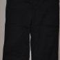 GAP Women's flat front black capri&acirc;��s size 6 NWOT