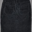 EXPRESS Junior's stretch corduroy pencil skirt 3/4