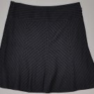 EXPRESS Women's pinstriped a-line above knee length dress skirt 10 reg