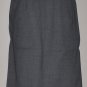 RALPH LAUREN POLO Women's vintage gray long lined straight wool dress skirt 10