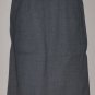 RALPH LAUREN POLO Women's vintage gray long lined straight wool dress skirt 10