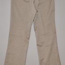 NEW YORK & COMPANY Women's stretch metallic striped boot cut dress pants 12 Tall