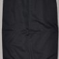 LIZ CLAIBORNE Women's black mid calf skirt with back buttoned slit 14