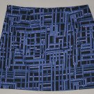 EXPRESS Women's purple stretch short a line skirt 3/4