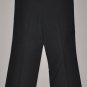 TALBOTS Women's black stretch classic side zip dress pants 10 petite