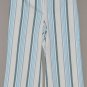 EXPRESS Women's stretch flat front correspondent striped dress capri&acirc;��s 10 reg