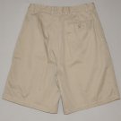 EDDIE BAUER Women's beige vintage pleated shorts 12