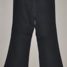 GAP Women's flat front stretch pinstripe flare leg pants 6 ankle