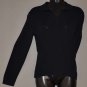 TALBOTS Women's black l/s collared sweater PETITE