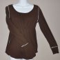 EDDIE BAUER Women's l/s scoop neck shirt MEDIUM