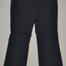 EXPRESS Women's black stretch pin stripe editor fit dress pants 37 x 30
