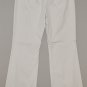 EXPRESS Women's beige flat front editor fit flare leg khaki pants 8 reg