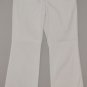 EXPRESS Women's beige flat front editor fit flare leg khaki pants 8 reg