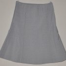 GAP Junior's gray stretch lined a line knee length wool dress skirt 1