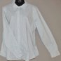 IZOD Women's stretch l/s striped fitted button up shirt XL NWT