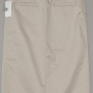 GAP Women's knee length khaki pencil skirt with front slit 0 reg