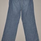NAUTICA Women's flat front stretch straight leg cuffed jeans 10 reg