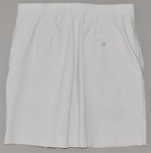 LIZ GOLF Women's beige flat front light weight athletic shorts 12 reg
