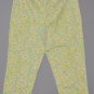 LIZ CLAIBORNE Women's stretch floral print Michaela fit capri's 12 petite
