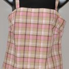 GAP Women's plaid spaghetti strap tank top EXTRA SMALL