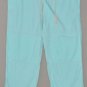 GAP Women's seafoam blue flat front pants / capri&acirc;��s 4 reg