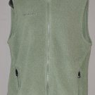 COLUMBIA Women's sleeveless zip up fleece vest MEDIUM