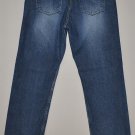 DKNY Women's flat front slim leg jeans 14 LONG
