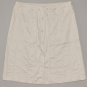 GAP Women's beige a line button up knee length khaki skirt 12 reg