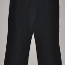 DAILIA COLLECTION Women's flat front stretch boot cut dress pants 10 petite