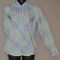 TOMMY HILFIGER Women's l/s plaid fitted button up shirt SMALL