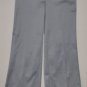 BODY BY VICTORIA Women's gray flat front stretch cuffed Bridget fit dress pant 4