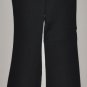 BODY BY VICTORIA Women's black flat front stretch boot cut dress pants 2 reg