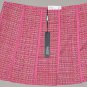 A.B.S. by Allen Schwartz Women's multi-pleated a-line mini tweed skirt 10 NWT