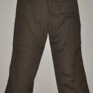 STEVE & BARRY'S Women's flat front cargo pants 12 reg