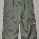 NIKE Women's green flat front elastic waist athletic pants MEDIUM 8/10