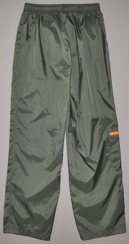 NIKE Women's green flat front elastic waist athletic pants MEDIUM 8/10
