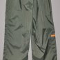 NIKE Women's green flat front elastic waist athletic pants MEDIUM 8/10