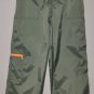 NIKE Women's green flat front elastic waist athletic pants MEDIUM 8/10