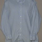 LANDS' END Men's l/s plaid shirt 16-32 REGULAR
