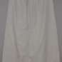 TALBOTS Womens long beige A-line skirt with back slit 8