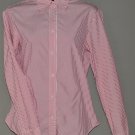 GAP Women's l/s striped fitted button up dress shirt 4