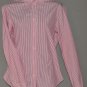 GAP Women's l/s striped fitted button up dress shirt 4