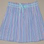 OLD NAVY Women's lined striped A-line skirt 12 NWOT