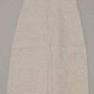 GAP Women's beige Sleeveless casual full length linen dress with back slit 0 reg