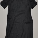APOSTROPHE Women's stretch s/s Polo style linen dress with side slits 10 REG