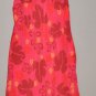 EXPRESS Women's spaghetti strap floral print knee length sundress 3/4 REG